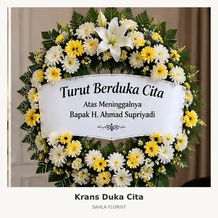 Krans Bunga Duka Banyumas